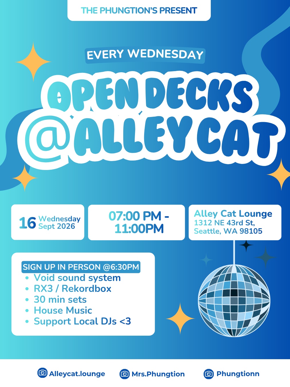 Open decks